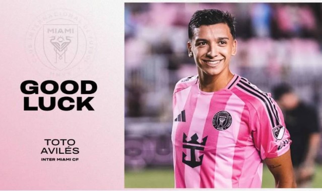 开云首页APP-官方：迈阿密将后卫阿维莱斯租给蒙特利尔，获得一个国际名额